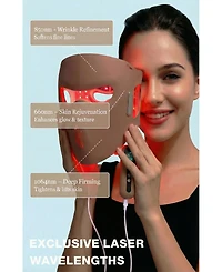 Lovery 4D Laser Light Therapy Face Mask - 8 x More powerful than Led - Professional At-Home Skin Rejuvenation