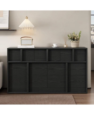 54" Wood Storage Dresser