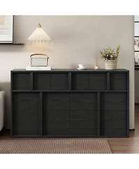 54" Wood Storage Dresser
