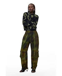 Desigual Women's Flocked printed jacket