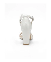 Forever and Always Shoes Women's Lirielle Lace Wedding Heels