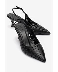 Prologue Shoes Women's Uvien Stiletto Slingback Pump