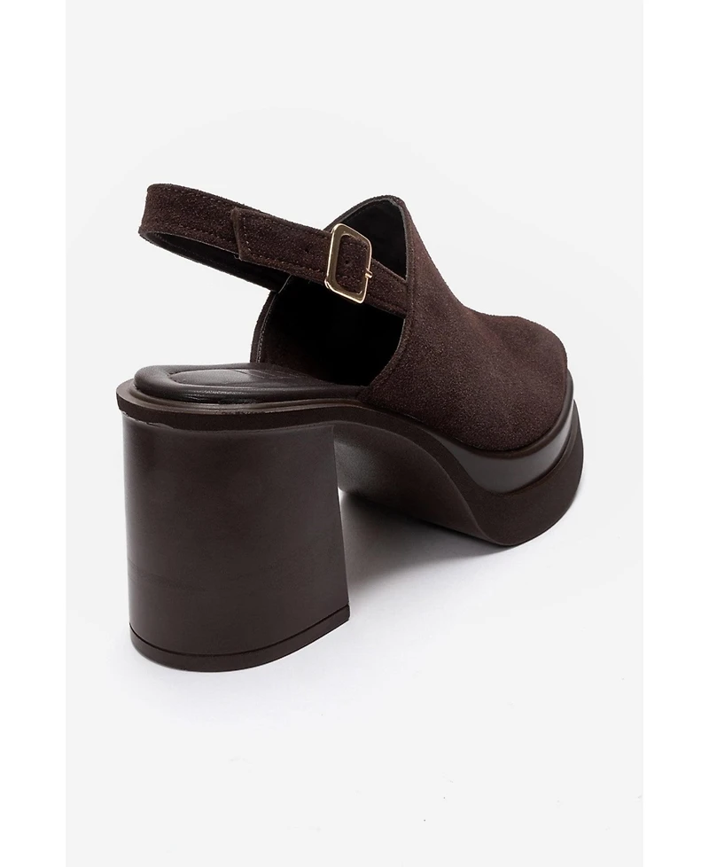 Prologue Shoes Women's Bavix Block Heel Platform Sandal