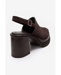 Prologue Shoes Women's Bavix Block Heel Platform Sandal