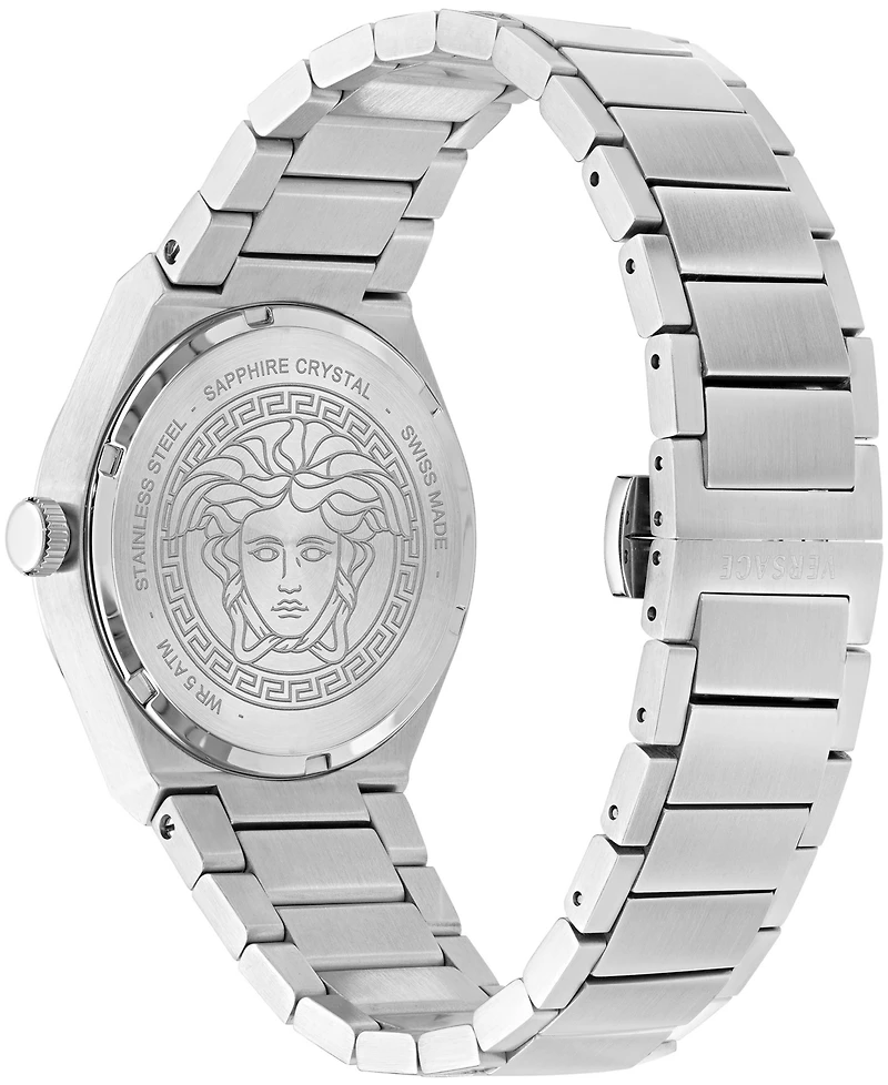 Versace Men's V-Leo Ip Yellow Gold Stainless Steel Bracelet Watch 39mm