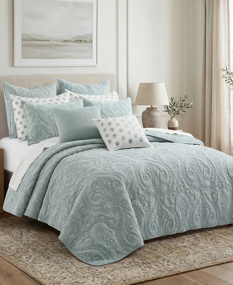 Levtex Home Helena Textured 3-Pc. Quilt Set