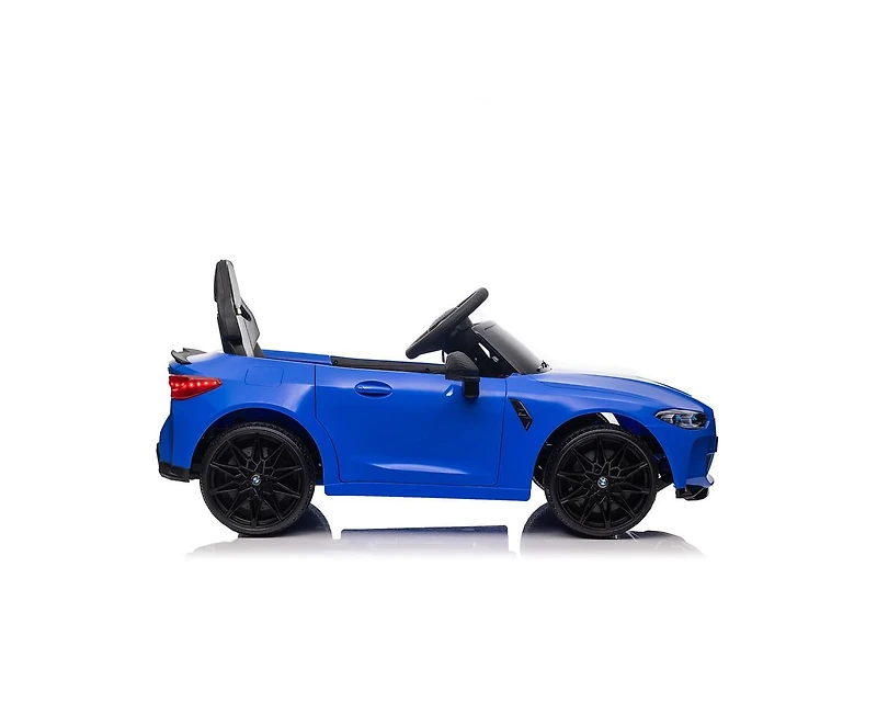 Yobtop 12V Kids Ride-On Car with Remote Control and Led Lights, Ages 2+