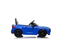 Yobtop 12V Kids Ride-On Car with Remote Control and Led Lights, Ages 2+