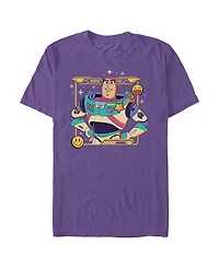 Fifth Sun Men's Toy Story Buzz Lightyear Retro Graphic T-Shirt