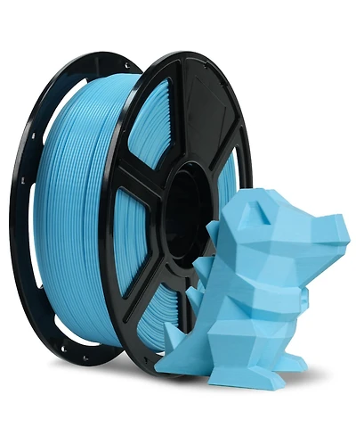 Flashforge 2.2LBS Rapid Pla 3D Printer Filament 1.75millimeter plus or minus 0.02 Max 500 millimeter per second High Speed Printing Changing Colors