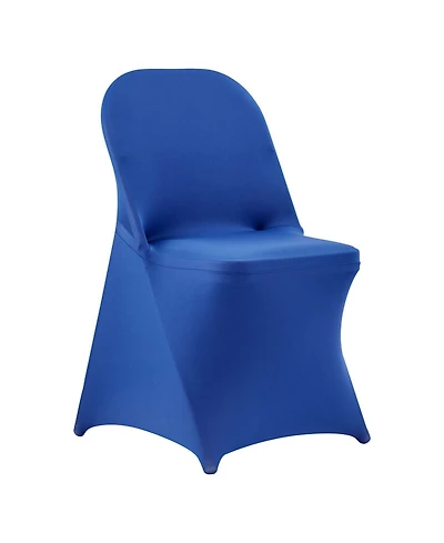 Slickblue Stretch Chair Covers Set of 50, Polyester Spandex for Weddings, Parties & Banquets