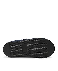 Dearfoams Men's Grafton Genuine Shearling Clog Slipper with Embroidery