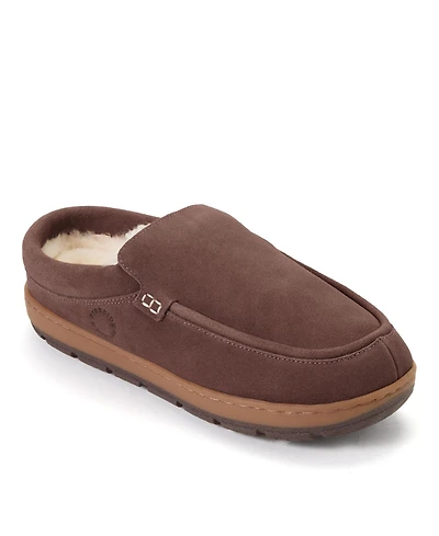 Dearfoams Men's Melbourne Rugged Clog Water Repellent Slippers