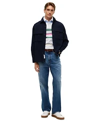 Tommy Hilfiger Men's 1985 Polo brings American Style Regular-Fit Shirt