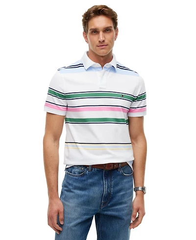 Tommy Hilfiger Men's 1985 Polo brings American Style Regular-Fit Shirt