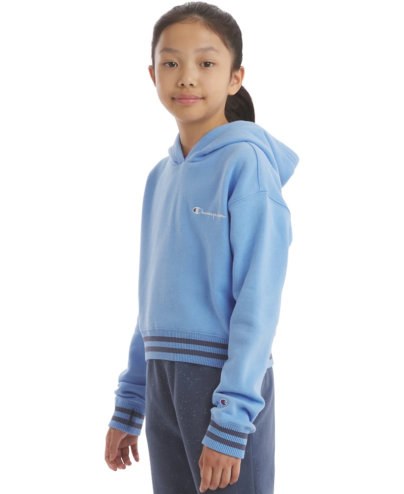 Champion Girls' 7-16 Hooded Neck Sweatshirt
