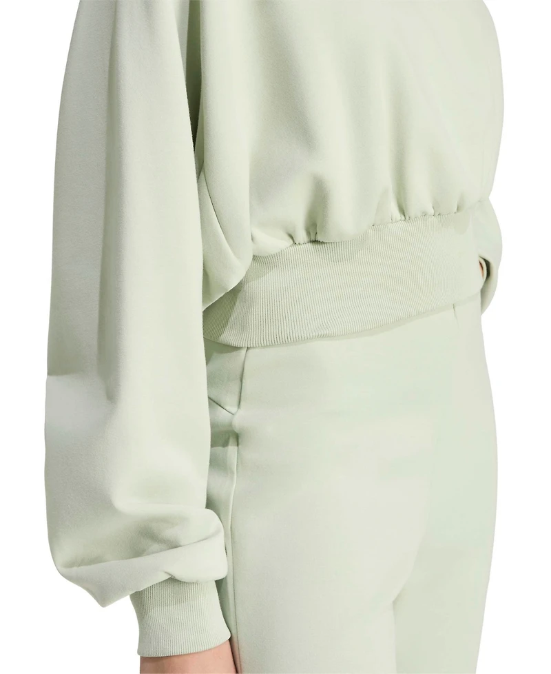adidas Women's Cropped Long-Sleeve Sweatshirt