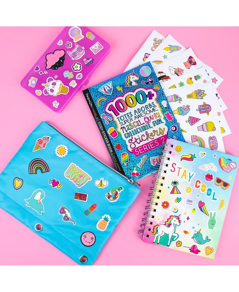 Fashion Angels Sticker Book Totes Adorbs 1000
