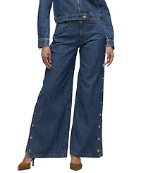 Hudson Jeans Women's James High-Waisted Wide-Leg