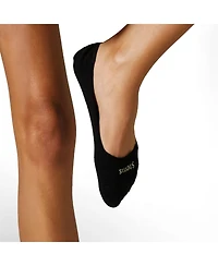 Stems Women's Invisible Step No-Show Silicone Heel Grip Socks, 3-Pack