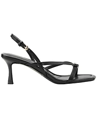Marc Fisher Women's Derisa Square Toe Slingback Dress Sandals
