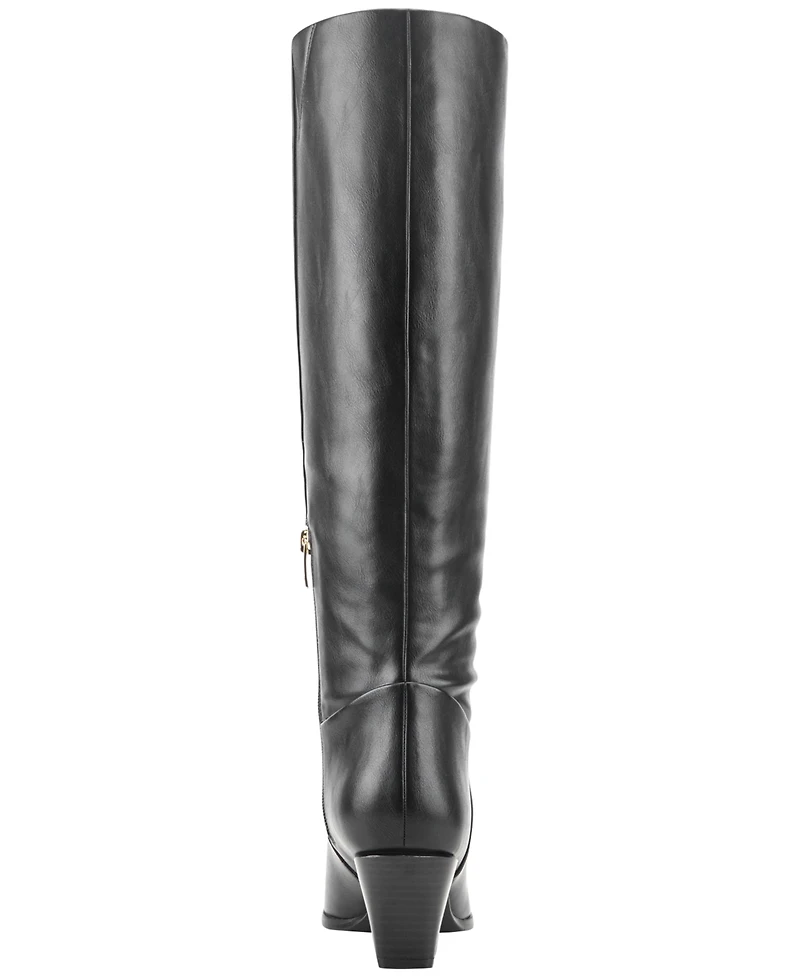 Marc Fisher Women's Gabels Tall Block Heel Boots