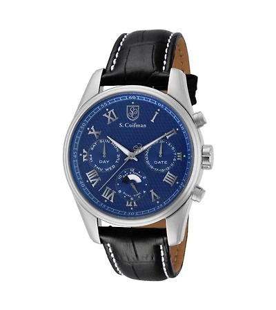 Invicta S.Coifman Men's Heritage Chronograph Dial Stainless Steel Bracelet Watch