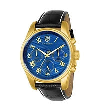 Invicta S.Coifman Men's Heritage Chronograph Dial Stainless Steel Bracelet Watch