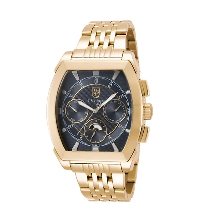 Invicta S.Coifman Men's Heritage Chronograph Dial Stainless Steel Bracelet Watch
