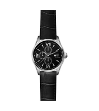 Invicta S.Coifman SC0088 Men's Chronograph Dial Leather Strap Watch