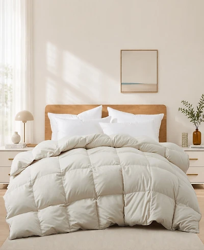 Unikome Ultra Soft Goose Down and Feather Fiber Comforter