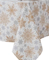 Avanti Snowflakes Rectangle Tablecloth