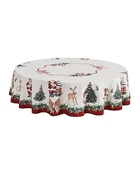 Avanti Heirloom Noel Round Tablecloth, 70" x 70"