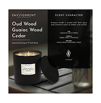 Environment 55oz Candle Inspired by Tom Ford Oud Wood - Oud Wood | Guaiac Wood | Cedar