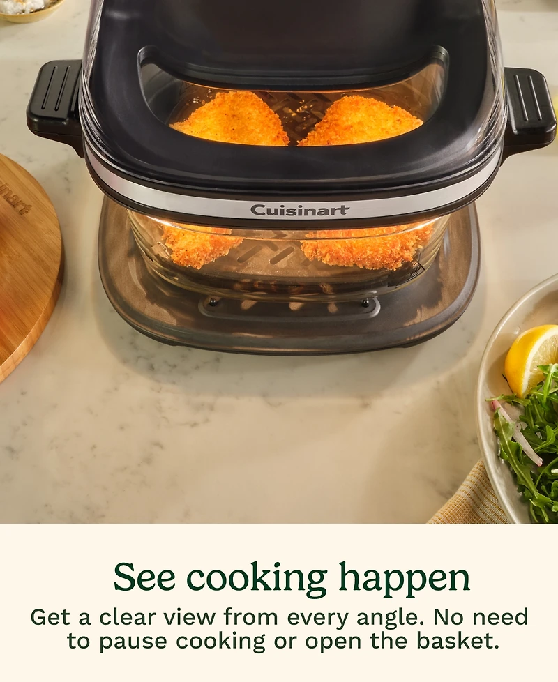 Cuisinart 4-Quart Glass Basket Air Fryer Afc-4