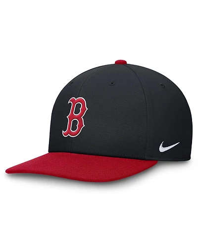 Nike Men's Navy/Red Boston Red Sox Pro Dri-fit Snapback Hat