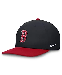 Nike Men's Navy/Red Boston Red Sox Pro Dri-fit Snapback Hat
