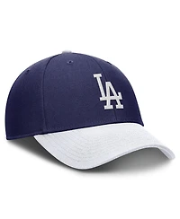 Nike Men's Navy/White Los Angeles Dodgers Dri-fit Club Adjustable Hat