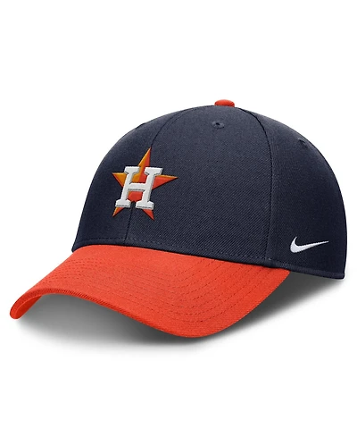 Nike Men's Navy/Orange Houston Astros Dri-fit Club Adjustable Hat