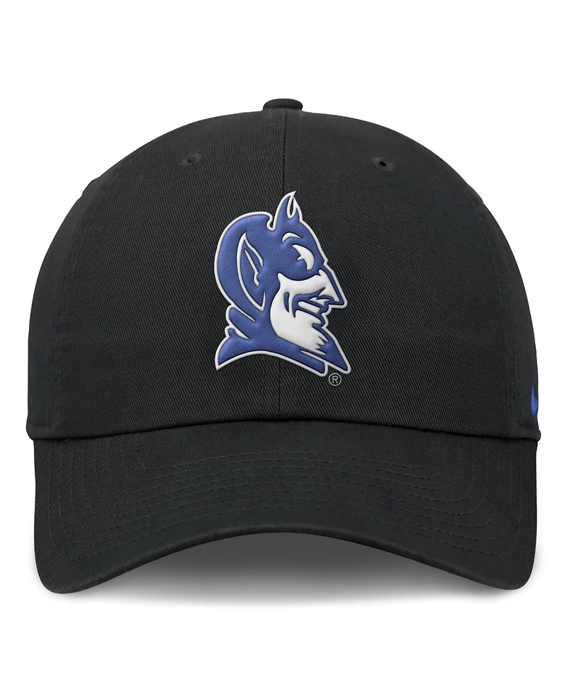 Men's Nike Black Duke Blue Devils Club Dri-fit Adjustable Hat