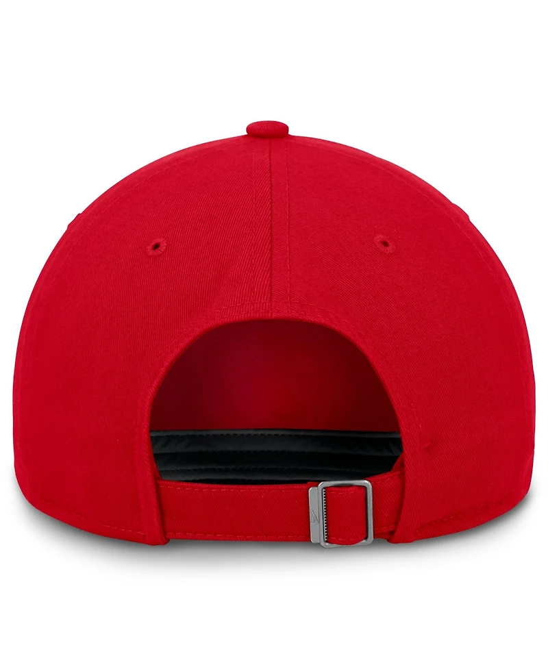 Men's Nike Red Georgia Bulldogs Club Dri-fit Adjustable Hat