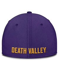 Men's Nike Purple Lsu Tigers Rise SwooshFlex Dri-fit Hat