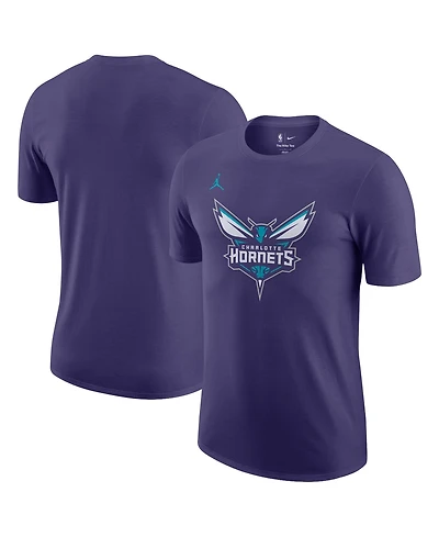 Nike Men's Purple Charlotte Hornets Essential T-Shirt