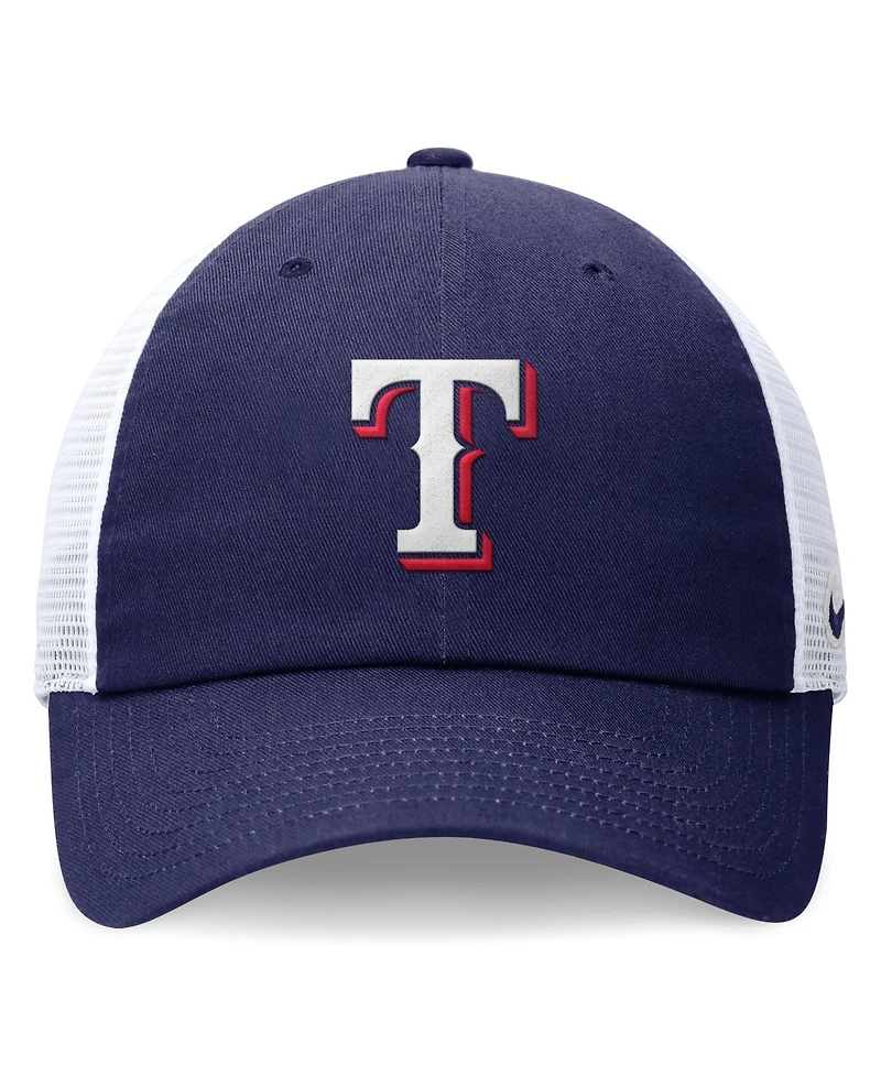 Nike Men's Royal Texas Rangers Club Trucker Adjustable Hat