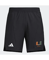 Men's adidas Black Miami Hurricanes D4T Shorts