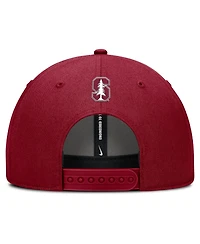 Nike Men's Cardinal Stanford Cardinal 2025 Sideline Rise Practice Adjustable Hat