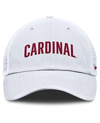 Nike Men's White Stanford Cardinal Club Campus Trucker Adjustable Hat