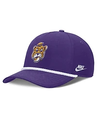 Men's and Women's Nike Purple Lsu Tigers 2026 Basketball Refresh 5-Panel Rope Rise Hat
