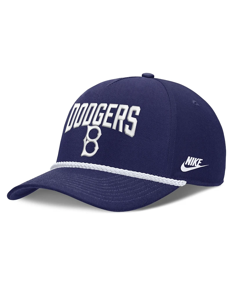 Men's Nike Royal Brooklyn Dodgers Cooperstown Rise Adjustable Hat