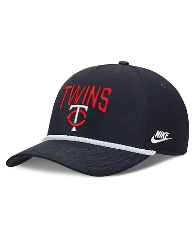 Men's Nike Navy Minnesota Twins Cooperstown Rise Adjustable Hat